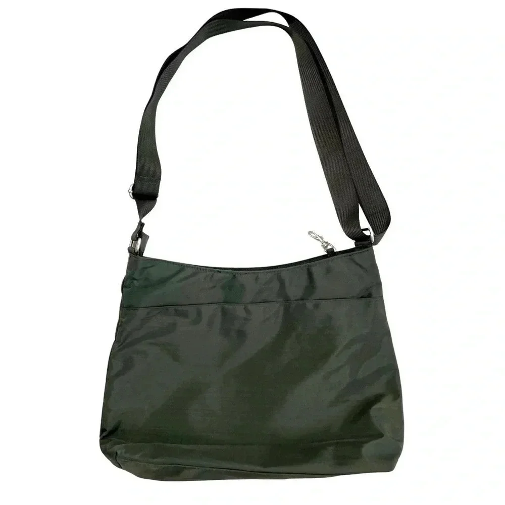 Baggallini Charcoal Gray Pocket Hobo Bag